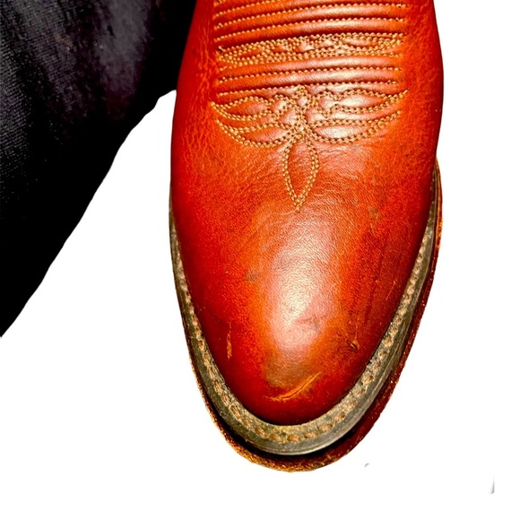 Justin boots ladies country cowboy boots size 6 1/2 ee - Picture 7 of 9